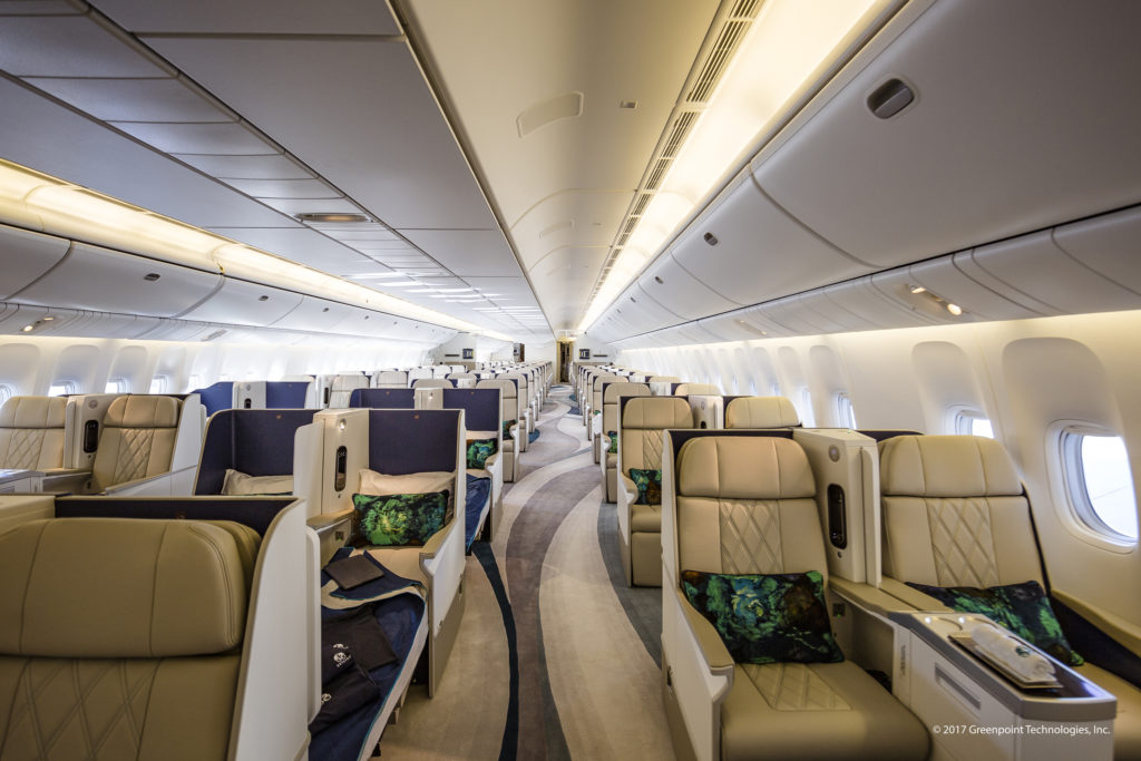 hire private jet interior cabin