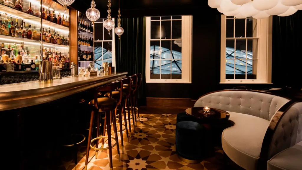 Plum and Spilt Milk Restaurant bar