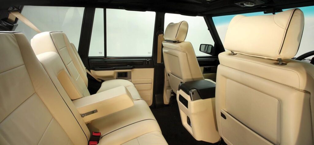 Jensen Range Rover Chieftain rear seats