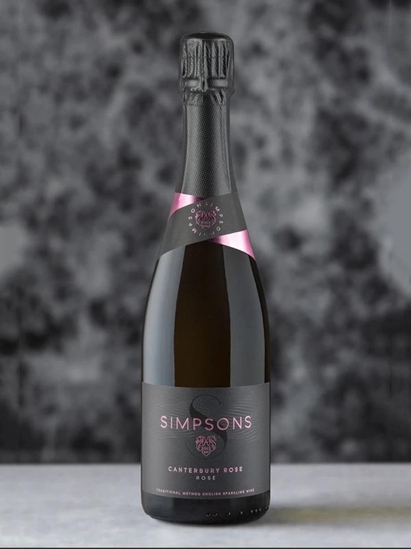 valentine champagne - simpsons