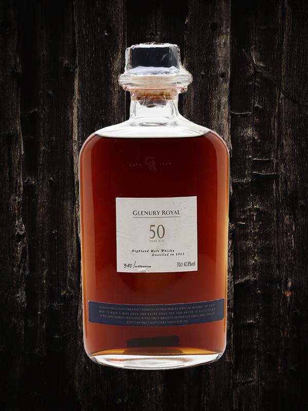 Glenury Royal 1953 50 Year Old whisky