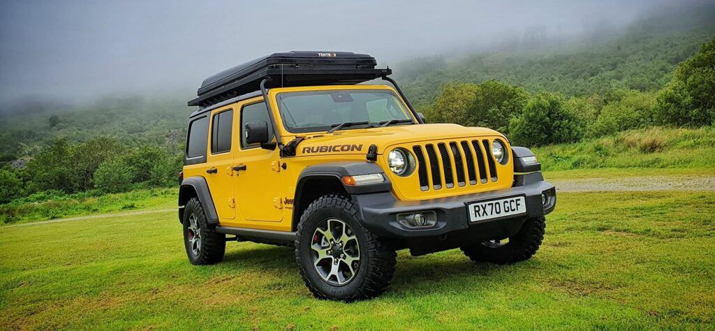 Camping in comfort with Jeep Wrangler