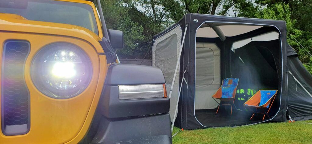 Camping in Comfort