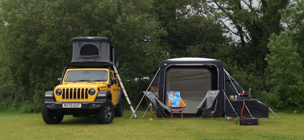 Camping in comfort wit Dometic Hub