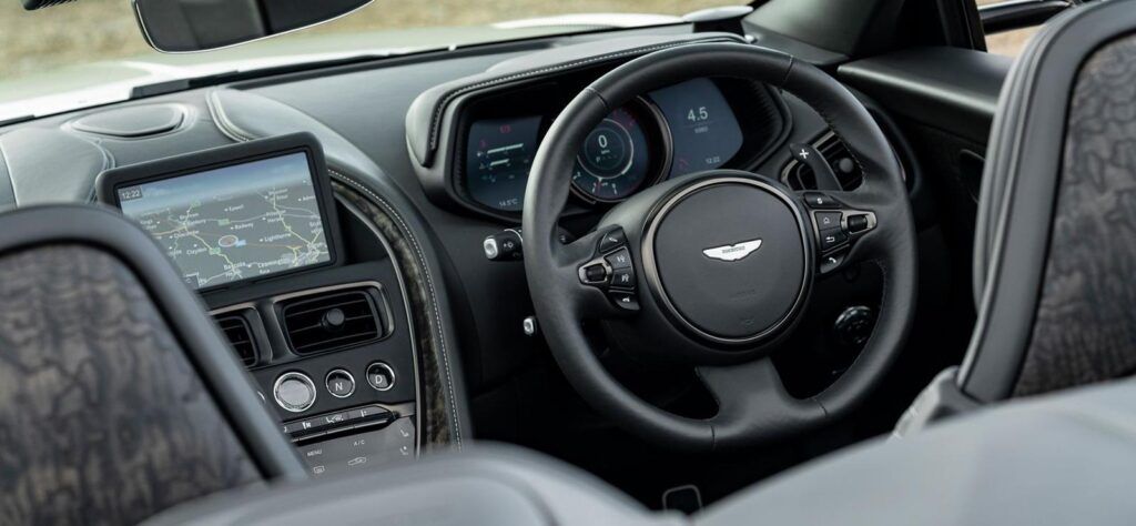 Aston Martin DB11 Volante dashboard