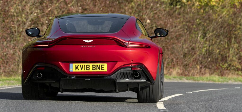 Aston Martin Vantage rear