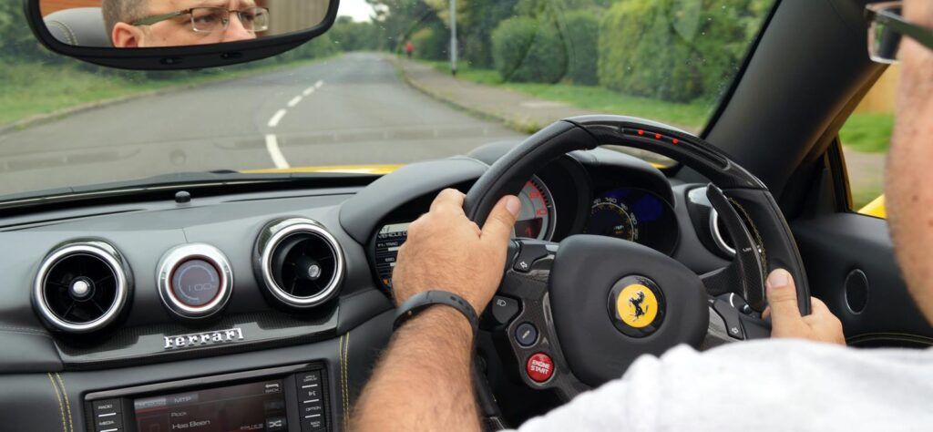 Ferrari California T interior