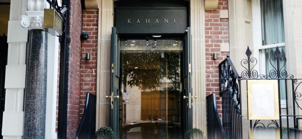 Kahani restaurant where Peter Joseph is Chef Patron
