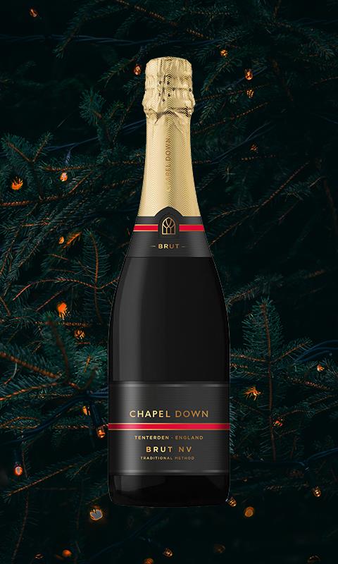 Christmas Champagne and Wine - Chapel Down Brut NV