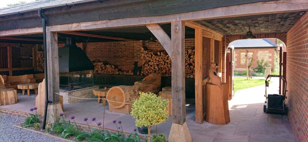 Jack Russell Inn firepit