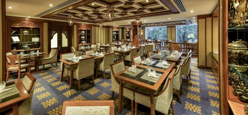 Nipa Thai restaurant at the Royal Lancaster London hotel