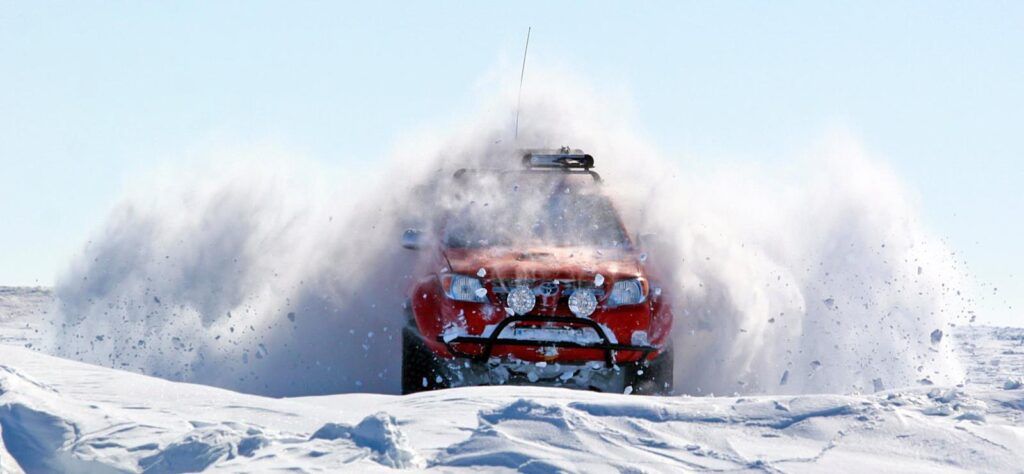The Toyota Hilux used by Top Gear