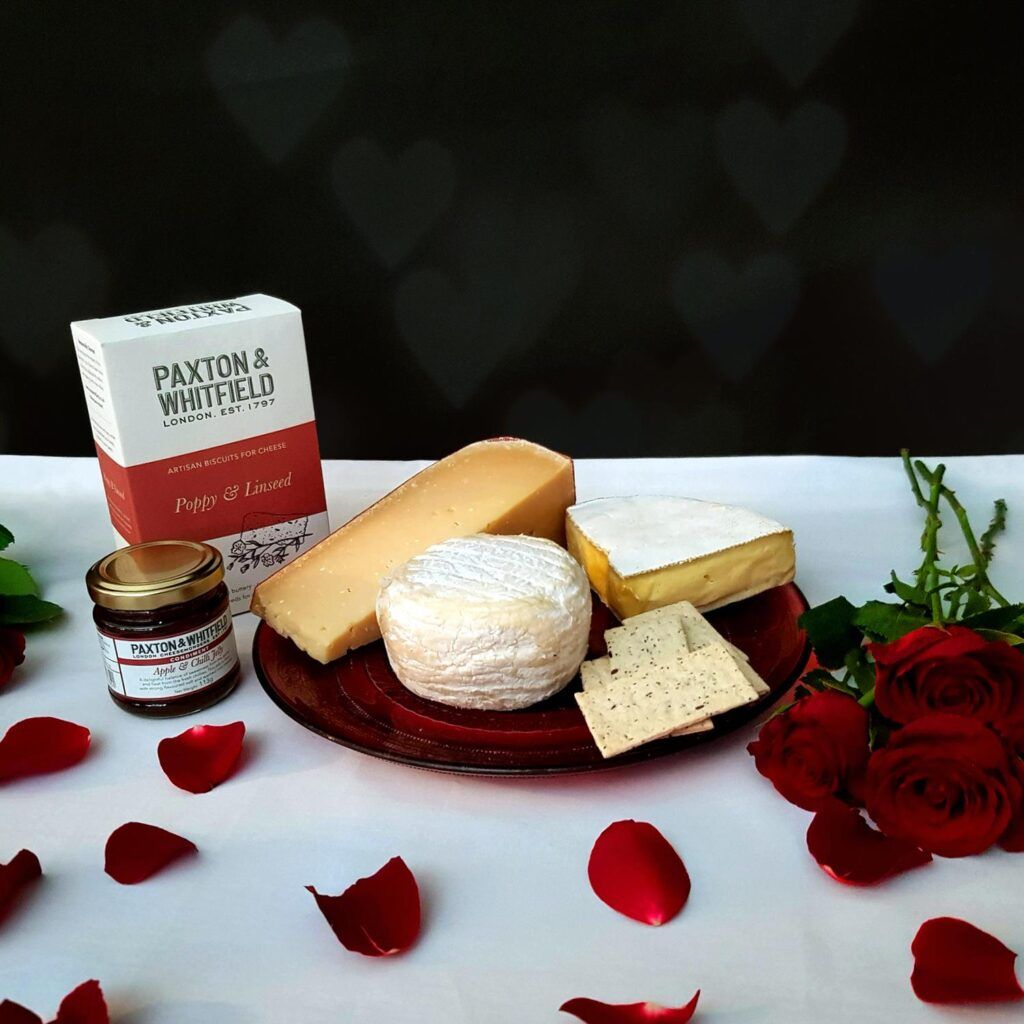 Valentine's Cheese Gift Box