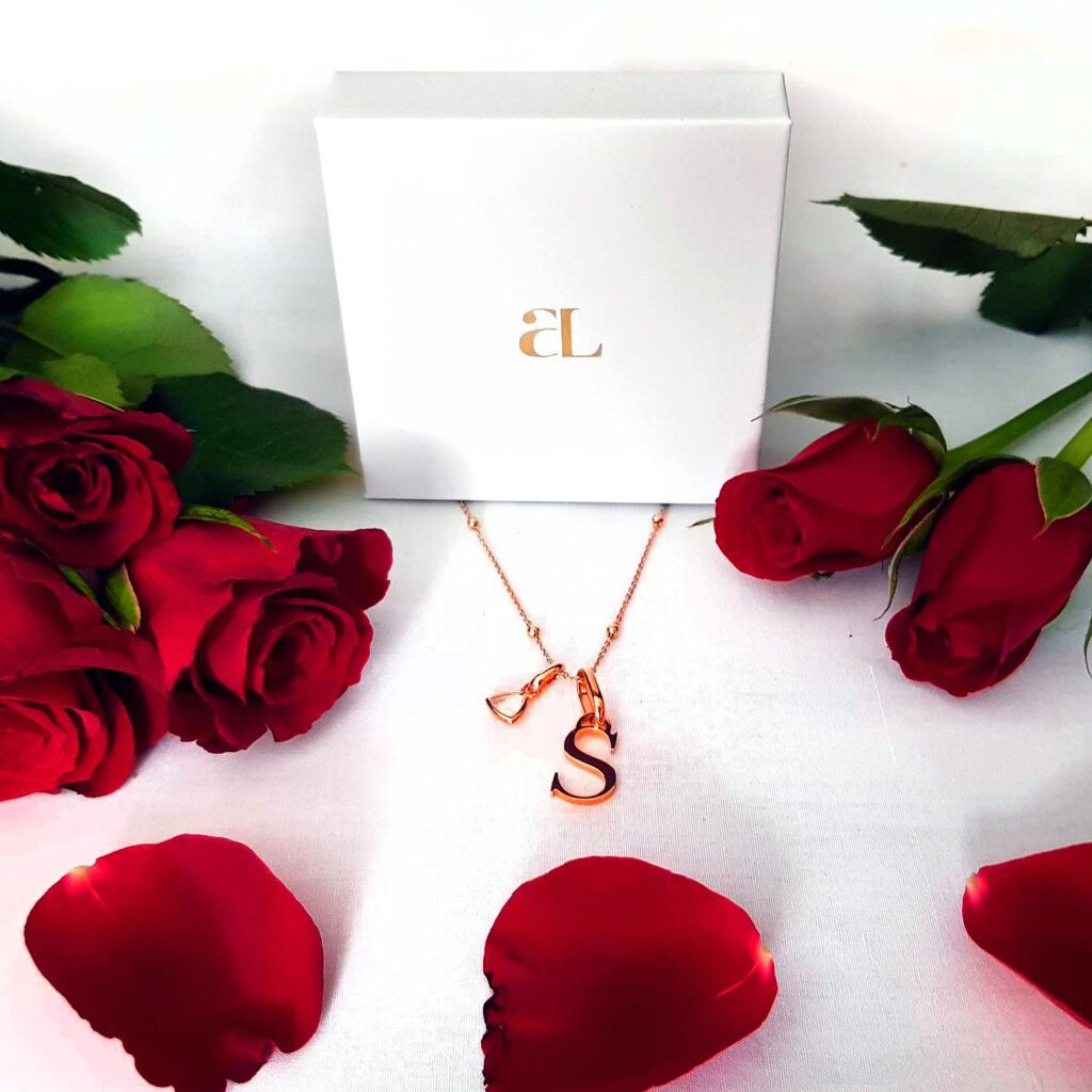 Valentine's personalised jewellery