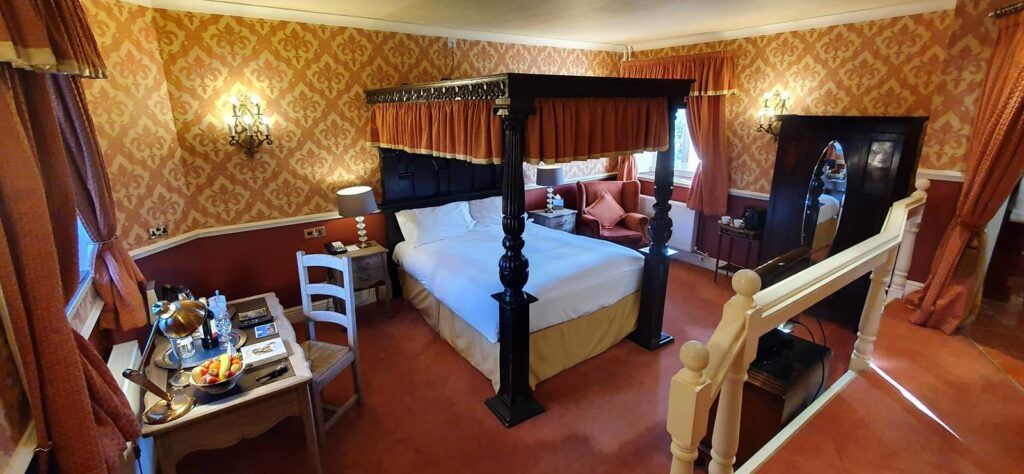 Bedroom at Lumley Castel Hotel
