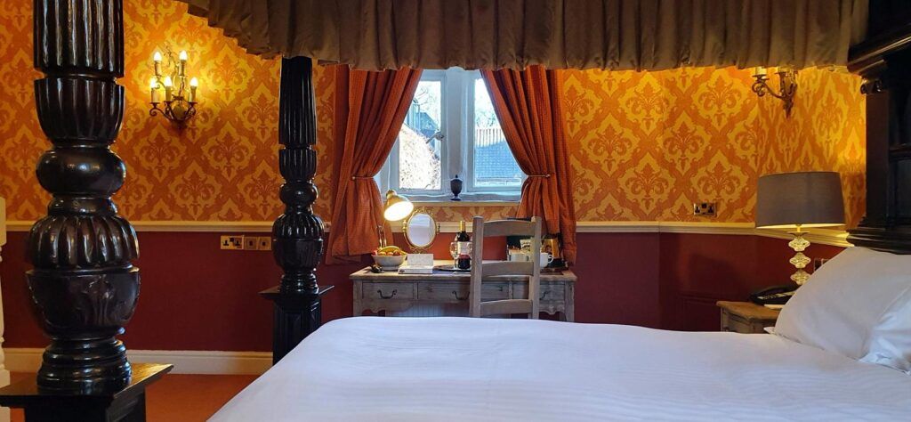 Bedroom at Lumley Castel Hotel