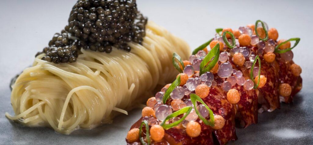 Restaurant Le Parc food