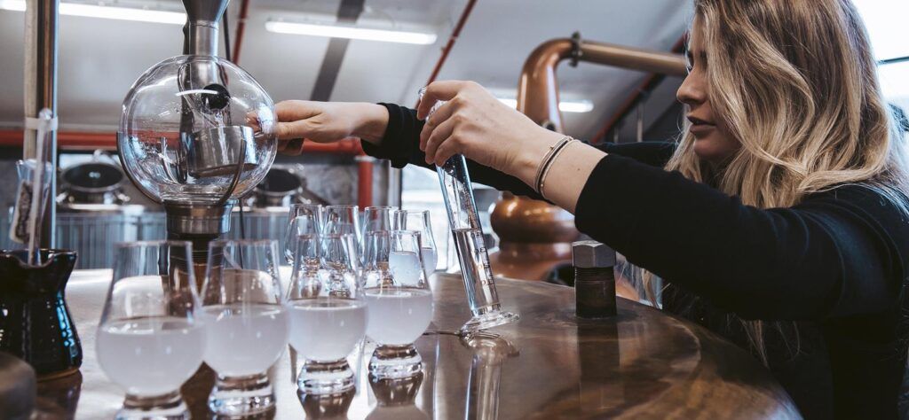 Desiree Reid at Cardrona Distillery