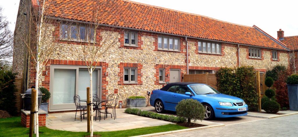 Barbarella holiday home in Norfolk - exterior
