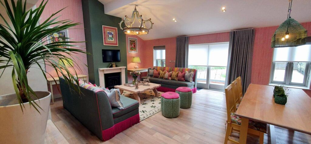 Barbarella holiday home in Norfolk - lounge
