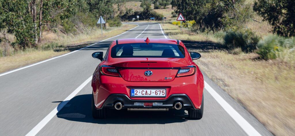 Toyota GR86 rear view