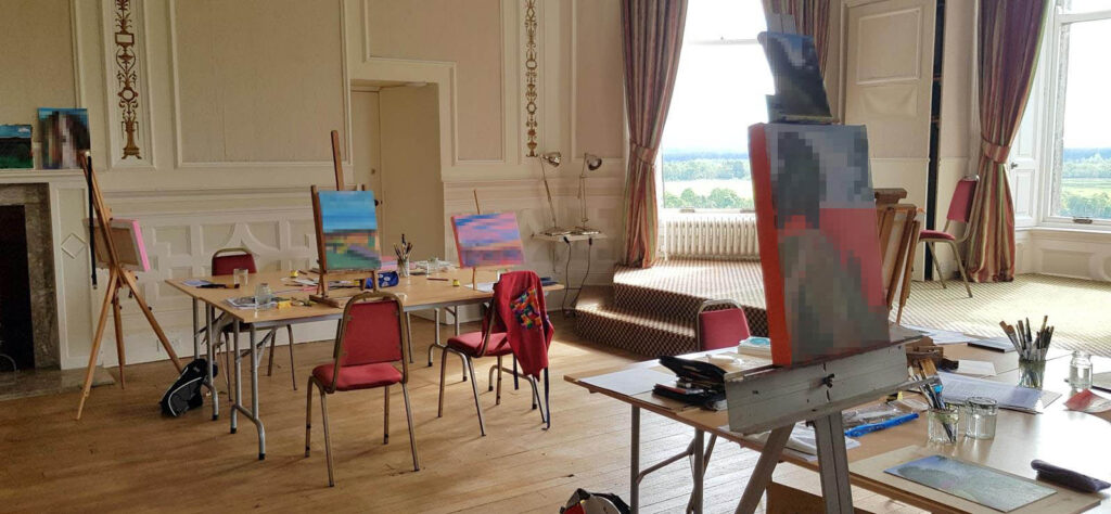 Gartmore House art studio