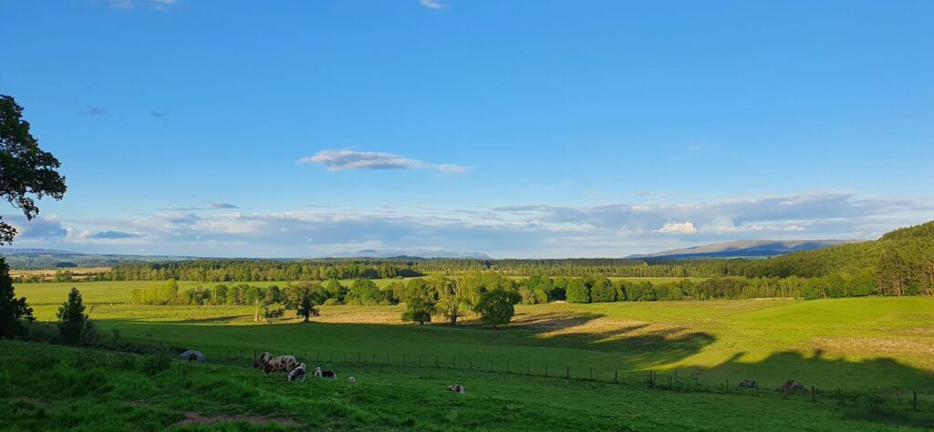 Gartmore House view
