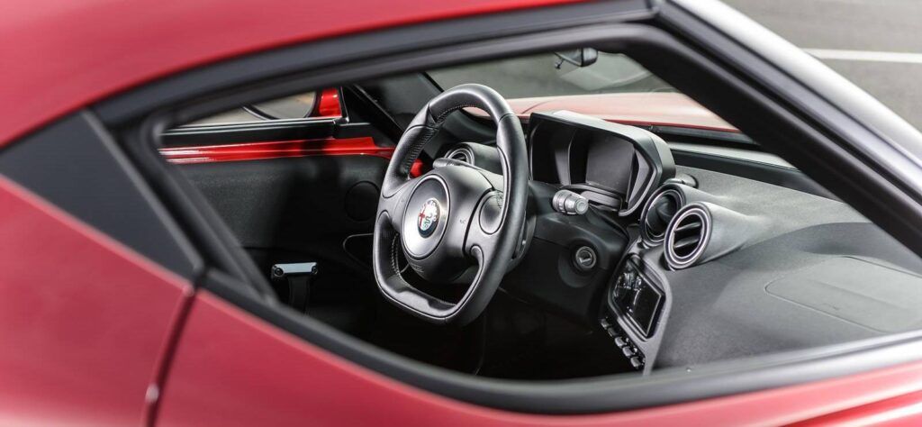 Alfa Romeo 4C cabin