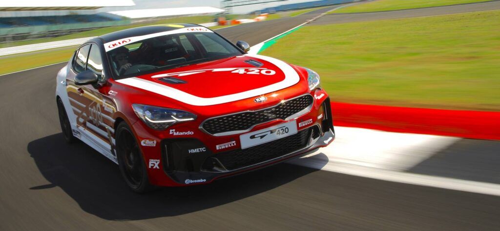 Kia Stinger GT420 at Silverstone