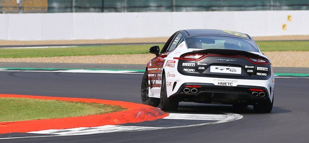 Kia Stinger GT420 at Silverstone