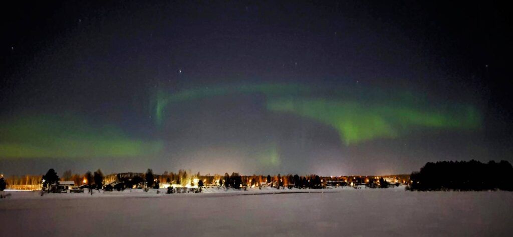 Northern Lights in Rovaniemi, Finland