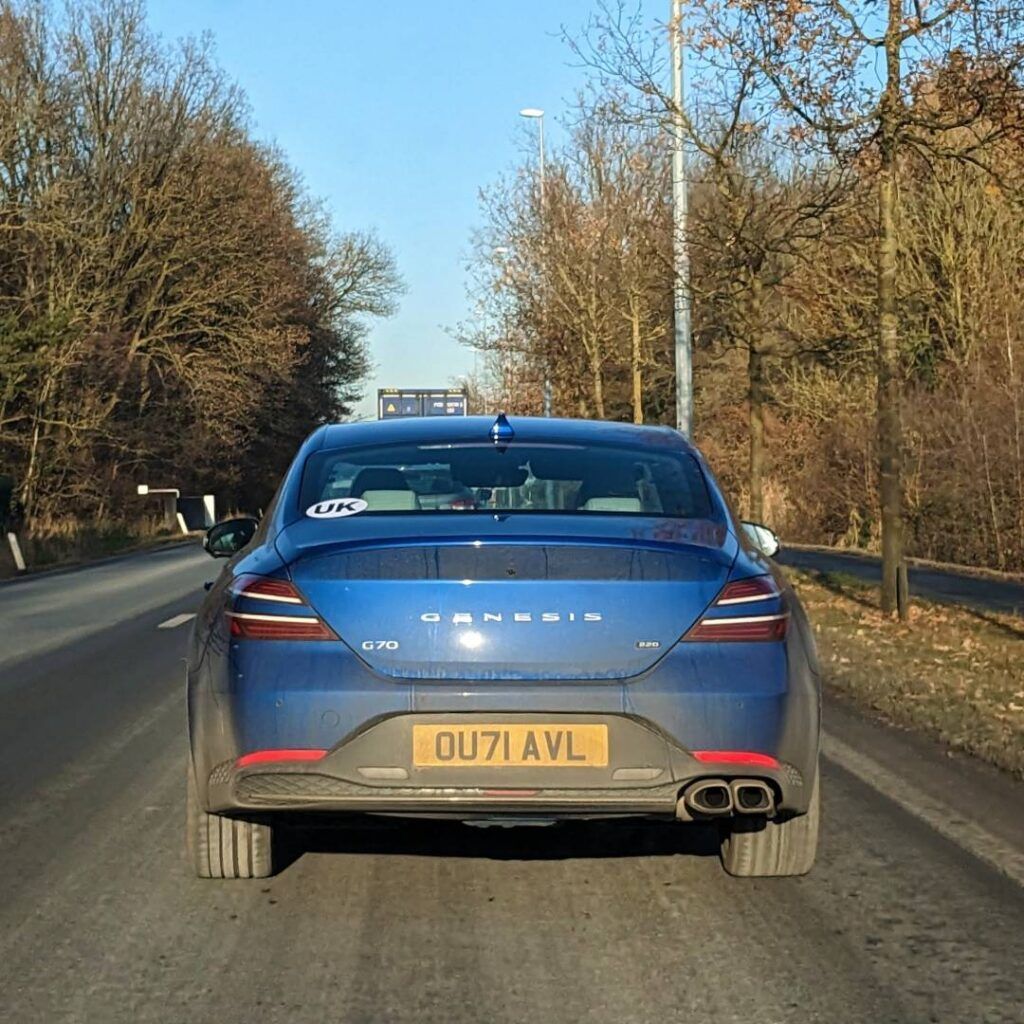 Genesis G70 in Bruges