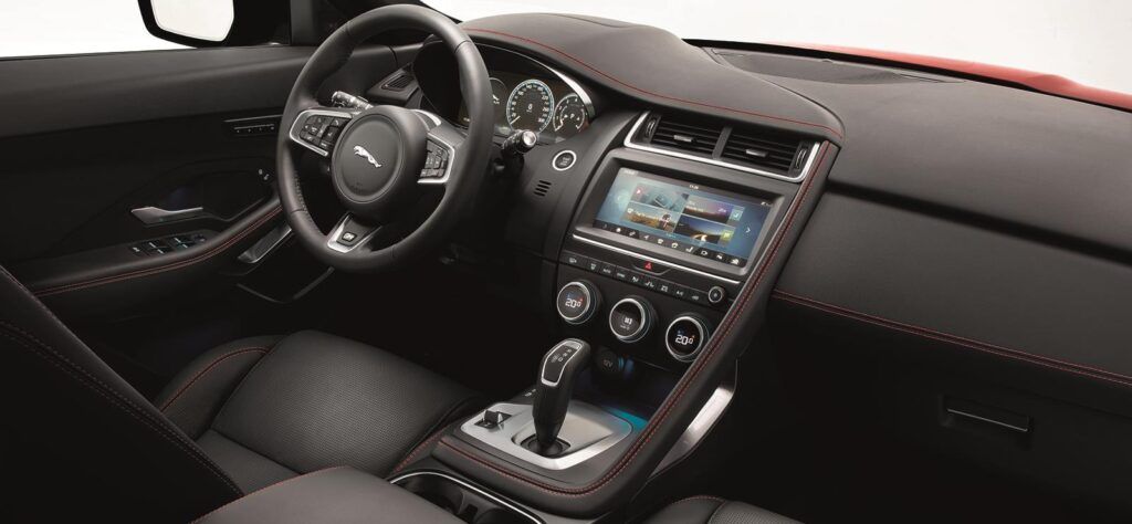 Jaguar E-Pace dashboard