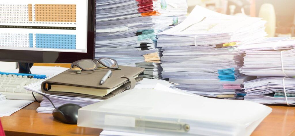New year money - sort your paperwork