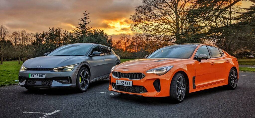 Kia Stinger and Kia EV6 GT