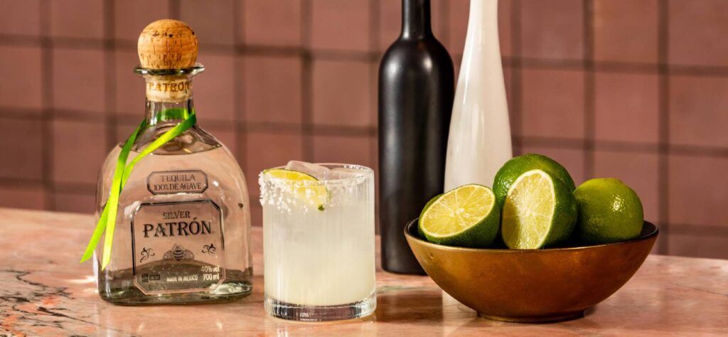 Patrón tequila margarita