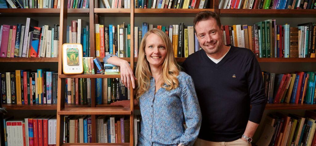 Voxblock creators Rebecca Lundgren and Tom Williams
