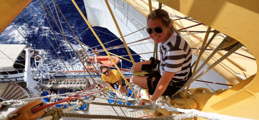 Star Clippers crow's nest