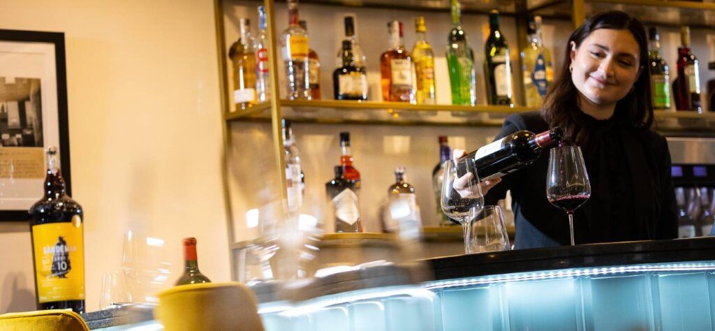 The Don restaurant wine sommelier