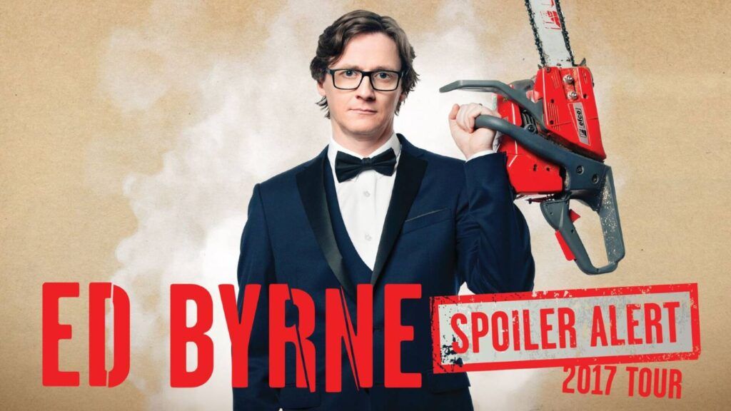 Ed Byrne Spoiler Alert Tour Poster
