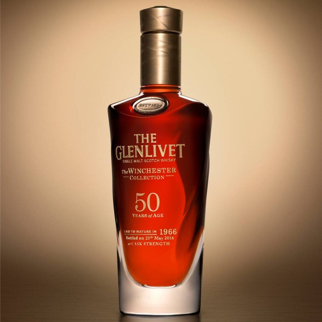 The Glenlivet Winchester Collection Vintage 1966 super premium whisky
