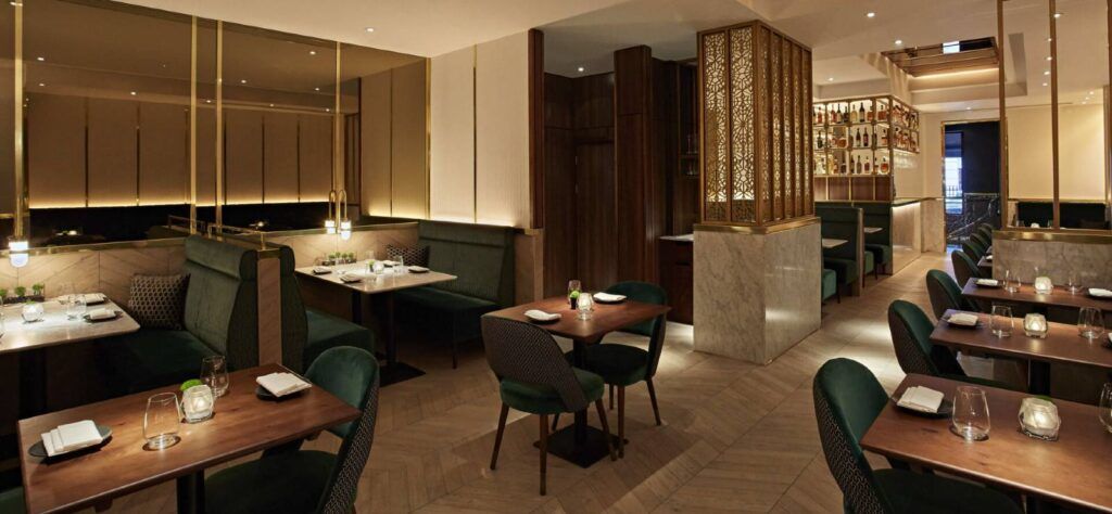 Indian Accent restaurant London interior