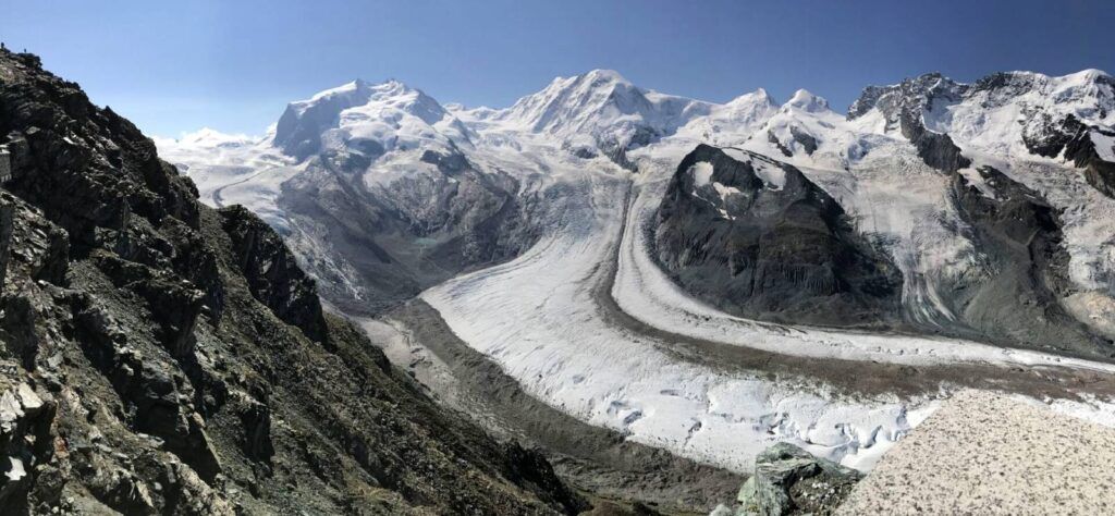 The literary landscape of Switzerland - Gornergrat