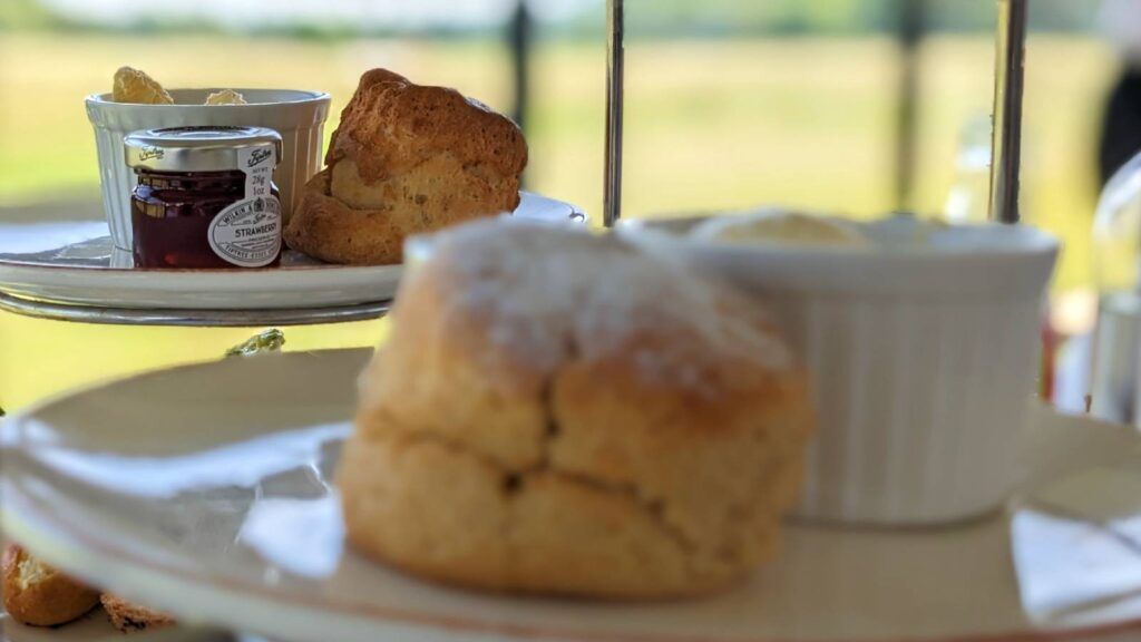 Blenheim Palace Clementine's on the Lawn scones