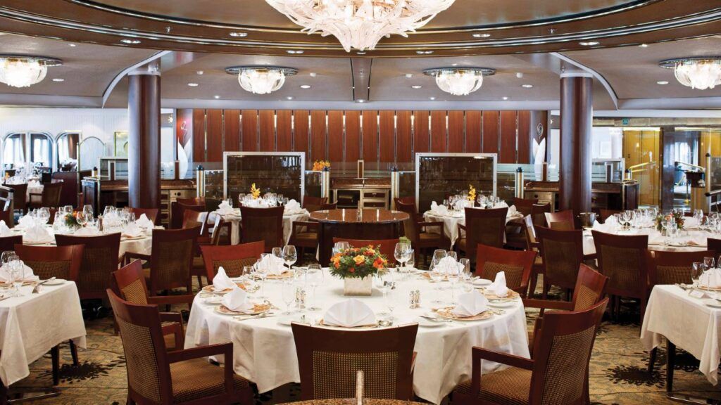 Crystal Symphony Dining Room