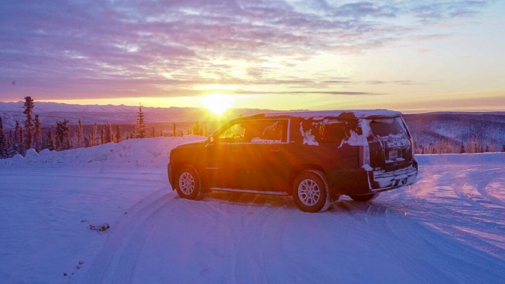 GMC Yukon on the Dempster Highway