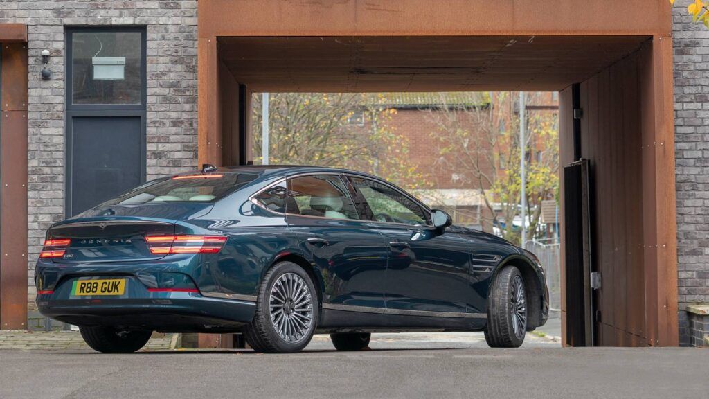 Genesis Electrified G80 rear