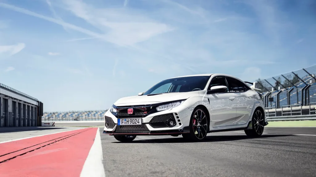 Honda Civic Type R front