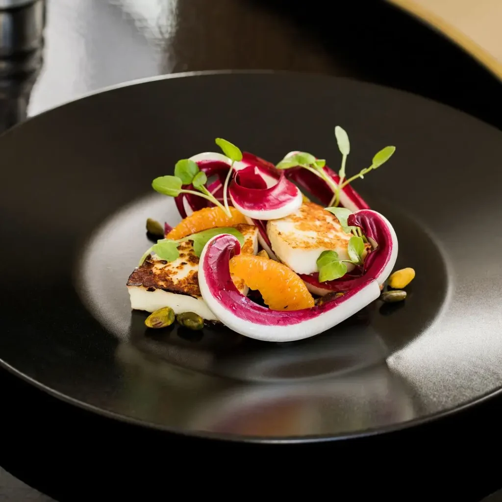 Plum and Spilt Milk Restaurant - Halloumi