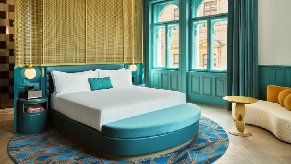 W Hotel Budapest bedroom